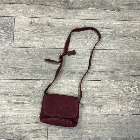 Coach Handbags - • Coach • Women’s Crossbody Shoulder HandBag Suede Leather dark Purple